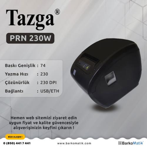 TAZGA PRN-230W USB/ETH TERMAL FİŞ YAZICI